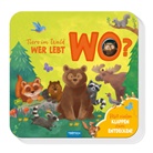 Trötsch Verlag GmbH &amp; Co. KG, Trötsch Verlag GmbH &amp; Co.KG, Trötsch Verlag GmbH &amp;amp; Co.KG - Trötsch Pappenbuch mit Klappen Mein erstes Klappenbuch Tiere im Wald Wer lebt wo?