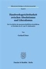 Gerhard Deter - Handwerksgerichtsbarkeit zwischen Absolutismus und Liberalismus.