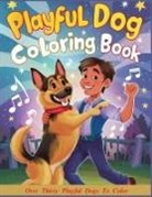 Tafazu Publishers - Playful Dog Coloring Book