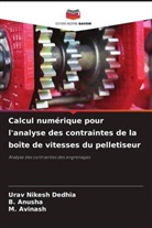 B. Anusha, M. Avinash, Urav Nikesh Dedhia - Calcul numérique pour l'analyse des contraintes de la boîte de vitesses du pelletiseur