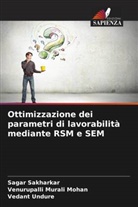 Venurupalli Murali Mohan, Sagar Sakharkar, Vedant Undure - Ottimizzazione dei parametri di lavorabilità mediante RSM e SEM
