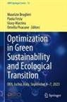 Maurizio Bruglieri, Paola Festa, Giusy Macrina, Giusy Macrina et al, Ornella Pisacane - Optimization in Green Sustainability and Ecological Transition