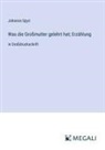 Johanna Spyri - Was die Großmutter gelehrt hat; Erzählung