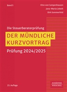 Otto von Campenhausen, Jana-Maria Liebelt, Sommerf, Dirk Sommerfeld - Der mündliche Kurzvortrag