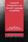 S. Schachter Gass, Susan M Gass, Susan M. Gass, Michael H. Long, Jacquelyn Schachter - Linguistic perspectives on second