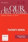 Steven Haber, Steven B Haber, Steven B. Haber, Haber Steven B., Rebecca Mlynarczyk, Mlynarczyk Rebecca - In Our Own Words Teacher Manual