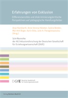 S Bender, Saskia Bender, Saskia Bender (Dr.) u a, Mai-Anh Boger, Karin Bräu, Anja Hackbarth... - Erfahrungen von Exklusion