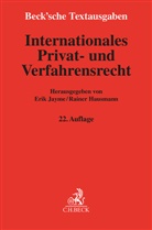 Hausmann, Rainer Hausmann, Erik Jayme - Internationales Privat- und Verfahrensrecht