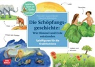 Susanne Brandt, Klaus-Uwe Nommensen, Petra Lefin - Die Schöpfungsgeschichte. Wie Himmel und Erde entstanden. Erzählschienen-Figurenset, m. 1 Beilage