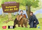 Ferdinand Auhser, Alfons Friedrich SDB, Petra Lefin - Korbinian und der Bär. Kamishibai Bildkartenset, m. 1 Beilage