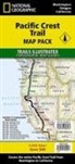 National Geographic Maps, National Geographic Maps - Trails Illustrated - Pacific Crest Trail [map Pack Bundle]