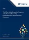 David Bole - The Effect of the Relaxation Response on the Positive Personality Characteristics of Paraprofessional Counselors