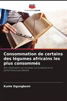 Kunle Ogungbemi - Consommation de certains des légumes africains les plus consommés