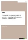 Anonymous - Kommunale Haushaltssatzungen als normative Grundlage für kommunale Zuschüsse an Sportvereine