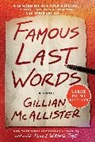 Gillian McAllister - Famous Last Words