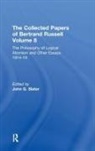 John Slater - The Collected Papers of Bertrand Russell, Volume 8