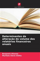 Muritala Steve Shittu, Benjamin Ufuoma - Determinantes da alteração do volume dos relatórios financeiros anuais