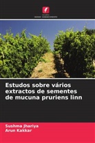 Sushma Jhariya, Arun Kakkar - Estudos sobre vários extractos de sementes de mucuna pruriens linn