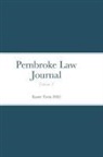 Michael Tucker - Pembroke Law Journal Volume 2