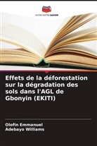 Olofin Emmanuel, Adebayo Williams - Effets de la déforestation sur la dégradation des sols dans l'AGL de Gbonyin (EKITI)
