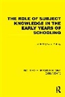 Carol Aubrey, Carol Aubrey, Aubrey Carol - Role of Subject Knowledge in the Early Years of Schooling