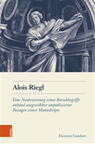 Eleonora Gaudieri - Alois Riegl
