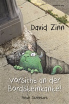 David Zinn - Vorsicht an der Bordsteinkante!