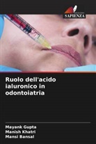 Mansi Bansal, Mayank Gupta, Manish Khatri - Ruolo dell'acido ialuronico in odontoiatria