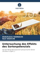 Hani Dadiche, Abdelhakim Hannachi - Untersuchung des Effekts des Sortenpotenzials