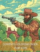 Earl James - Cowboy Coloring Book For Kids