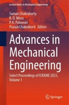 Prasun Chakraborti, Suman Chakraborty, R D Misra, P K Patowari et al, R D Misra, R. D. Misra... - Advances in Mechanical Engineering