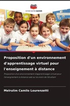 Melrulim Camilo Lourenzetti - Proposition d'un environnement d'apprentissage virtuel pour l'enseignement à distance