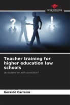 Geraldo Carreiro - Teacher training for higher education law schools