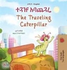 Kidkiddos Books, Rayne Coshav - The Traveling Caterpillar (Amharic English Bilingual Book for Kids)