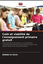 Abdida'im Derie - Coût et viabilité de l'enseignement primaire gratuit