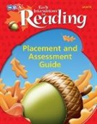 McGraw Hill - Early Interventions in Reading Level K, Additional Placement and Assessment Guide