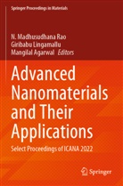 Mangilal Agarwal, Giribabu Lingamallu, N. Madhusudhana Rao - Advanced Nanomaterials and Their Applications