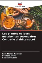 Poonam Arora, Rubina Bhutani, Lalit Mohan Nainwal - Les plantes et leurs métabolites secondaires Contre le diabète sucré
