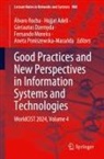 Hojjat Adeli, Gintautas Dzemyda, Gintautas Dzemyda et al, Fernando Moreira, Aneta Poniszewska-Mara¿da, Aneta Poniszewska-Maranda... - Good Practices and New Perspectives in Information Systems and Technologies