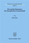 Heike Kuhn - Die soziale Dimension der Europäischen Gemeinschaft.
