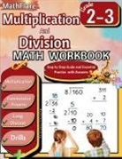 Mathflare Publishing - Multiplication and Division Math Workbook 2nd and 3rd Grade