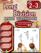 Mathflare Publishing - Long Division Math Workbook 2nd and 3rd Grade
