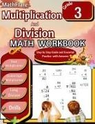 Mathflare Publishing - Multiplication and Division Math Workbook 3rd Grade