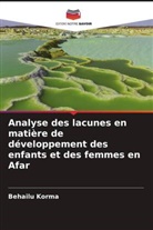 Behailu Korma - Analyse des lacunes en matière de développement des enfants et des femmes en Afar