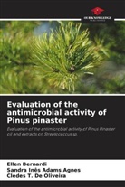 Sandra Inês Adams Agnes, Ellen Bernardi, Cledes T. De Oliveira - Evaluation of the antimicrobial activity of Pinus pinaster