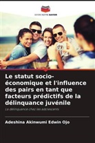 Adeshina Akinwumi Edwin Ojo - Le statut socio-économique et l'influence des pairs en tant que facteurs prédictifs de la délinquance juvénile