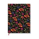 Paperblanks - Wild Flowers (Playful Creations) Midi Hardback Address Book (Elastic Band Closure)