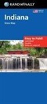 Rand Mcnally - Rand McNally Easy to Fold: Indiana State Laminated Map