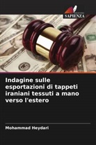 Mohammad Heydari - Indagine sulle esportazioni di tappeti iraniani tessuti a mano verso l'estero