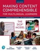 Jana Echevarria, Deborah Short, Katie Toppel, MaryEllen Vogt - Making Content Comprehensible for Multilingual Learners